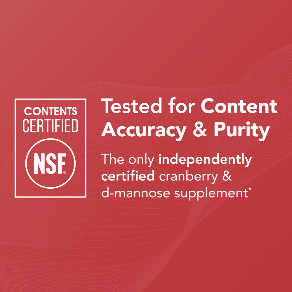 Theralogix TheraCran Max label front showing NSF certification.