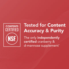 Theralogix TheraCran Max label front showing NSF certification.