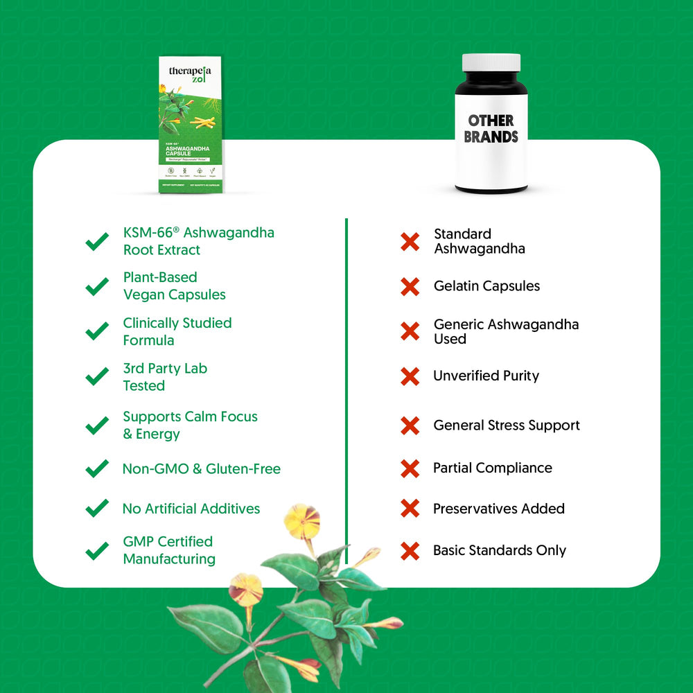 Therapeia Zoi vegan-non-gmo clean-formula badge on label.