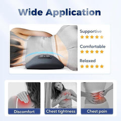 Therapillow plug-in design delivers continuous deep-tissue comfort
