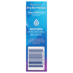 TheraTears doctor-recommendation-stamp conveys clinical endorsement for dry eye care.