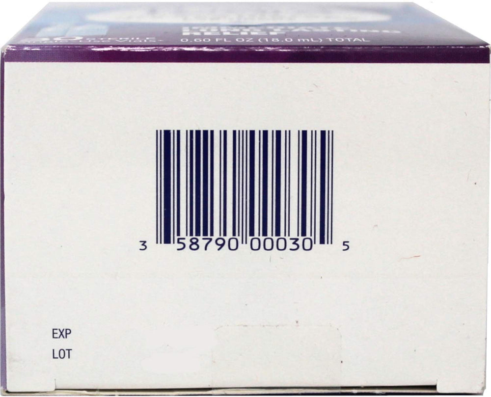 TheraTears Osmo-Correction balance supports natural tear film without irritation.