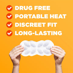 ThermaCare air-activated heat-cell technology delivers soothing warmth quickly.