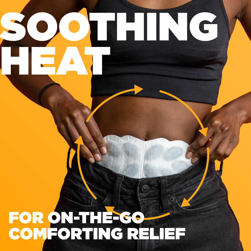 ThermaCare up to 8 hours of continuous warmth during daily activities.