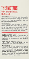 Thermotabs bottle shown in hot environment illustrating hydration during heat