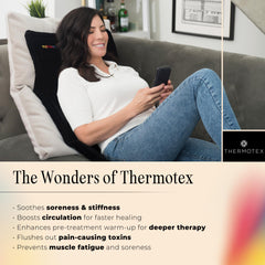 Thermotex six-insert design close-up highlighting advanced infrared inserts.