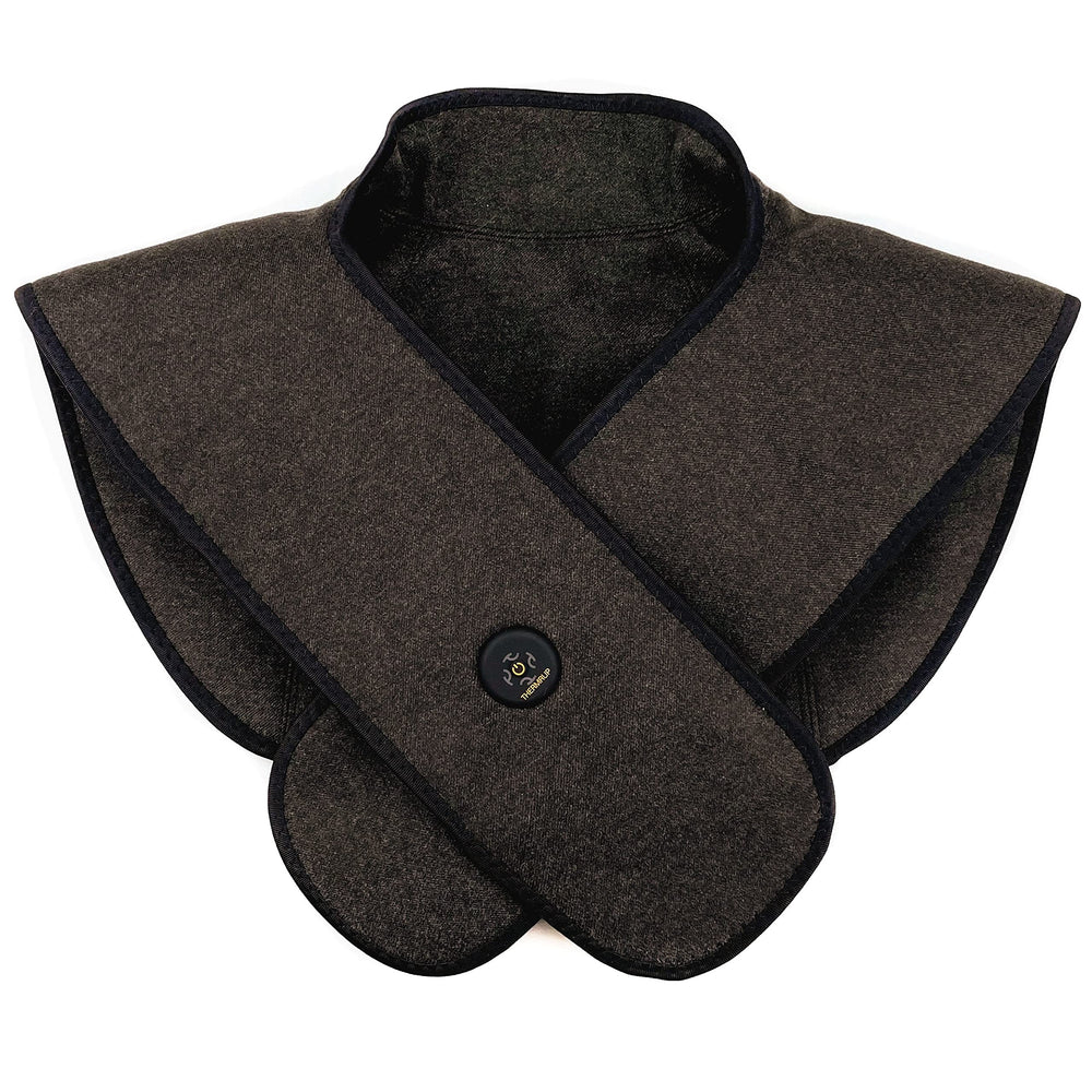 Therrup mobile heating pad for neck and shoulders providing deep warmth.