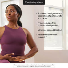 THORNE Advanced Digestive Enzymes pill inside view for easy dosing.