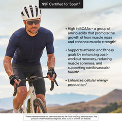 THORNE Amino Complex berry-flavor drink, refreshing post-workout option.