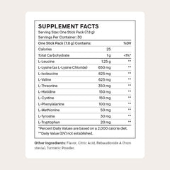 THORNE Amino Complex powder dispensing view illustrates fast mix and post-workout recovery.