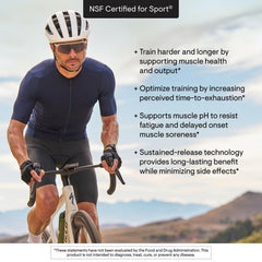 THORNE Beta Alanine sustained-release tablet dispense ready for training sessions.