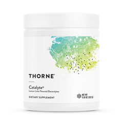THORNE Catalyte bottle with Lemon Lime supports workout hydration.