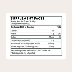 Thorne Collagen Fit scoop beside tub for easy daily serving