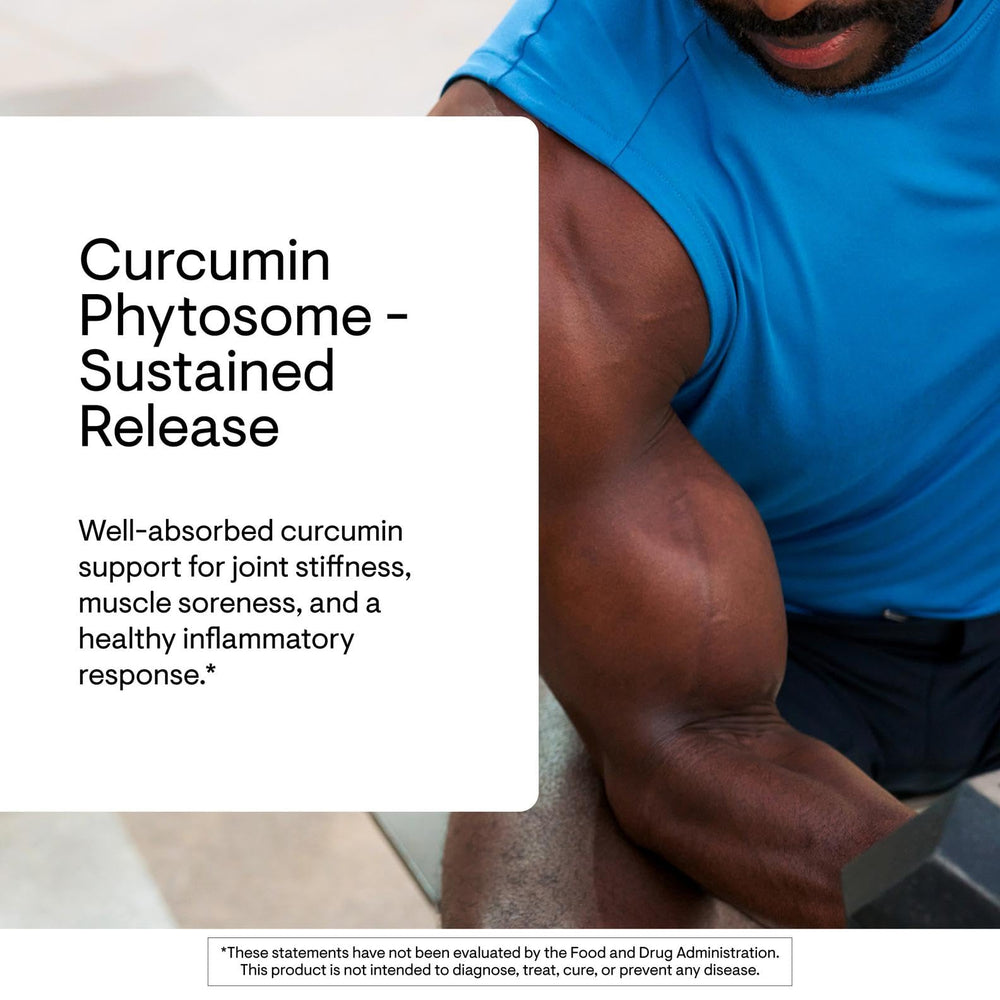 THORNE Curcumin Phytosome label notes Meriva clinically studied benefits