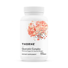 THORNE Quercetin Complex bottle for daily allergy support.