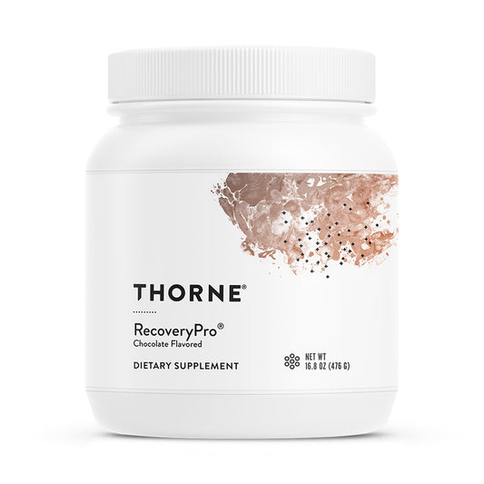 THORNE RecoveryPro bottle ready for post-workout recovery