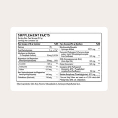 THORNE SynaQuell capsules closeup showing BCAAs and DHA for brain energy and focus.