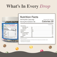 Three Lollies Queasy Drops peppermint-drops with fresh flavor and relief