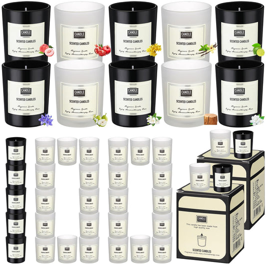 Threlaco candles variety pack for cozy home ambiance and gifts.