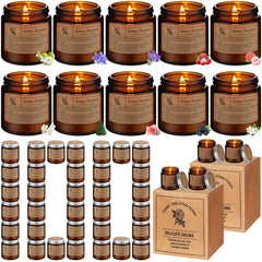 Threlaco 100-pack scented candles bulk for gifts with varied aromas and long-lasting burn.