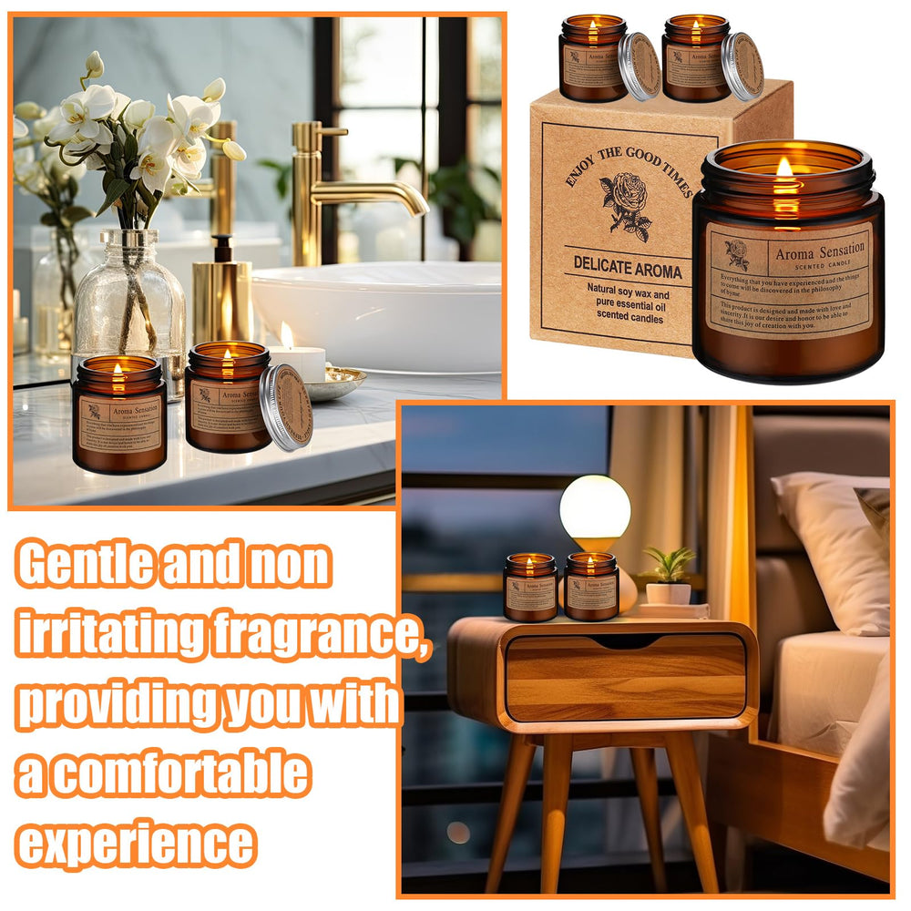 Threlaco 50-pack candles gardenia: lush aroma for baths and tranquil spaces