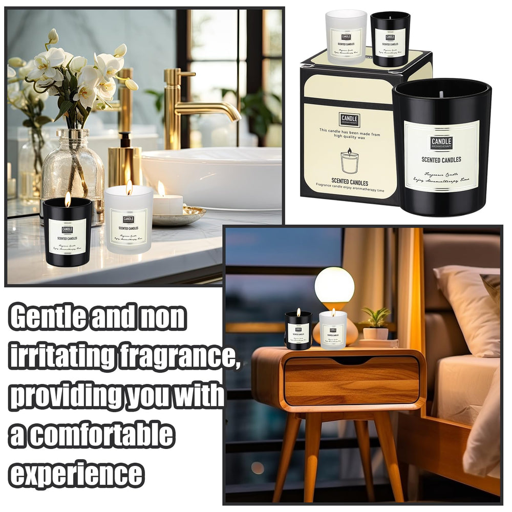 Threlaco candles for relaxation, yoga, and dining atmospheres.