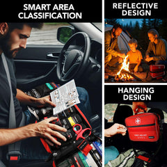 THRIAID MOLLE system expands storage with extra pockets for essentials.
