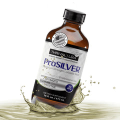 Thrival Labs ProSILVER amber bottle ready for daily use