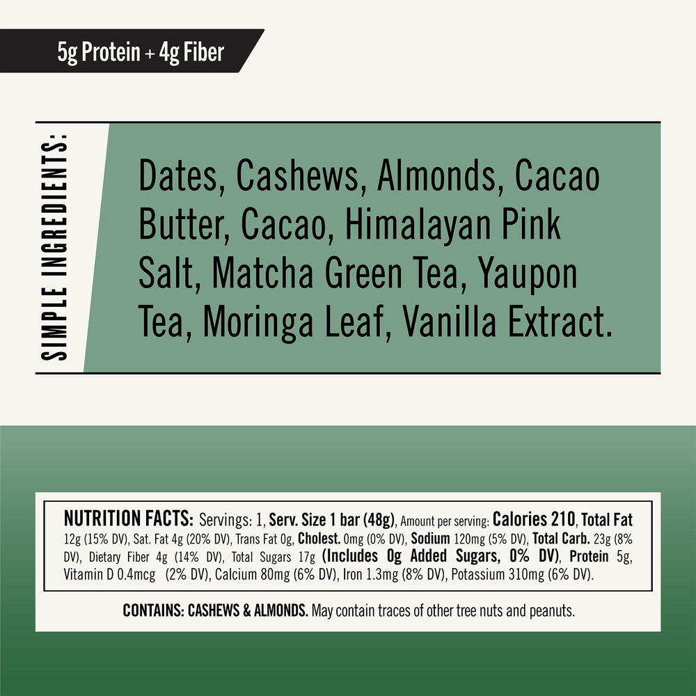 Close-up of gluten-free ingredients in Thunderbird bars highlighting fruit and nuts