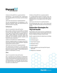 Thyroid Daily daily-use scene showing bottle with a glass of water.