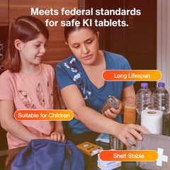ThyroSafe emergency prep kit storage ready for family readiness.