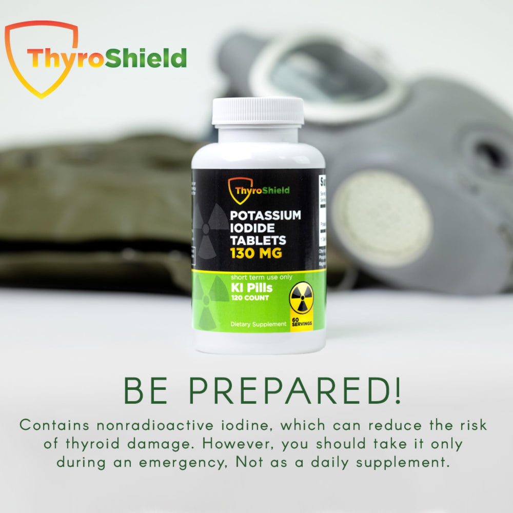ThyroShield bottle with USA-made label emphasizes quality and production standards.