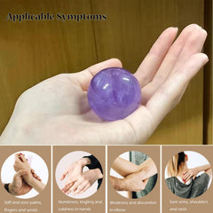 Tianigo Baoding Balls natural cracks texture showcases crystal character.