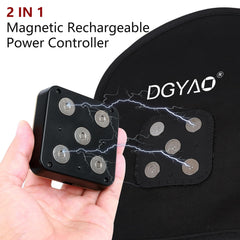 TIAXU infrared gloves 4000mAh battery supports extended use.