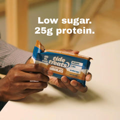 TideTreats dessert-like but balanced bar—sweet flavor without added sugar.