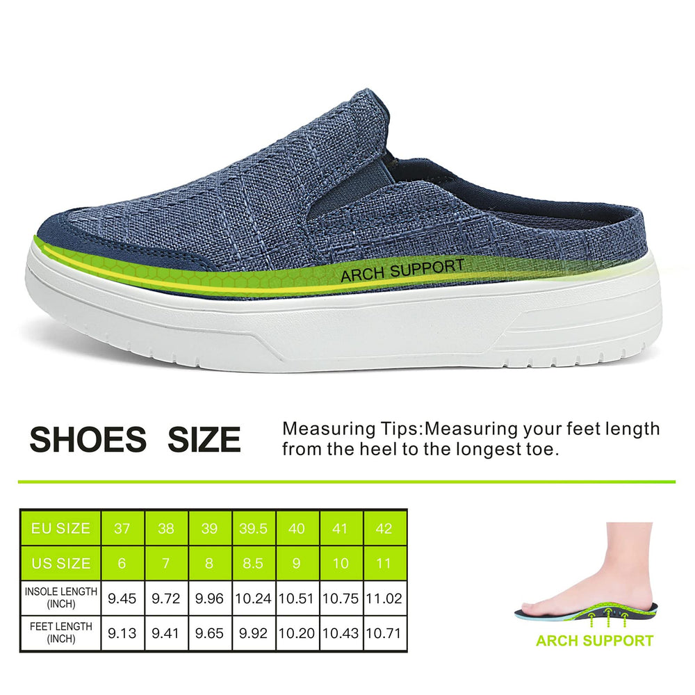 TIDU slip-on design for easy on and off without sacrificing style.
