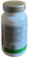 Tiens Zinc supplement bottle pour illustrating convenient dosage.