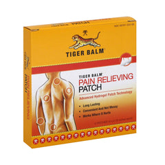 Tiger Balm Patch six-pack overview showing multiple boxes