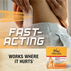 Tiger Balm Patch travel-pack for on-the-go relief