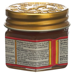 Tiger Balm Red absorbs quickly with a non-greasy feel after rub