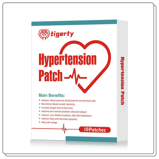 tigerty patch applied to the sole for targeted relaxation before sleep.