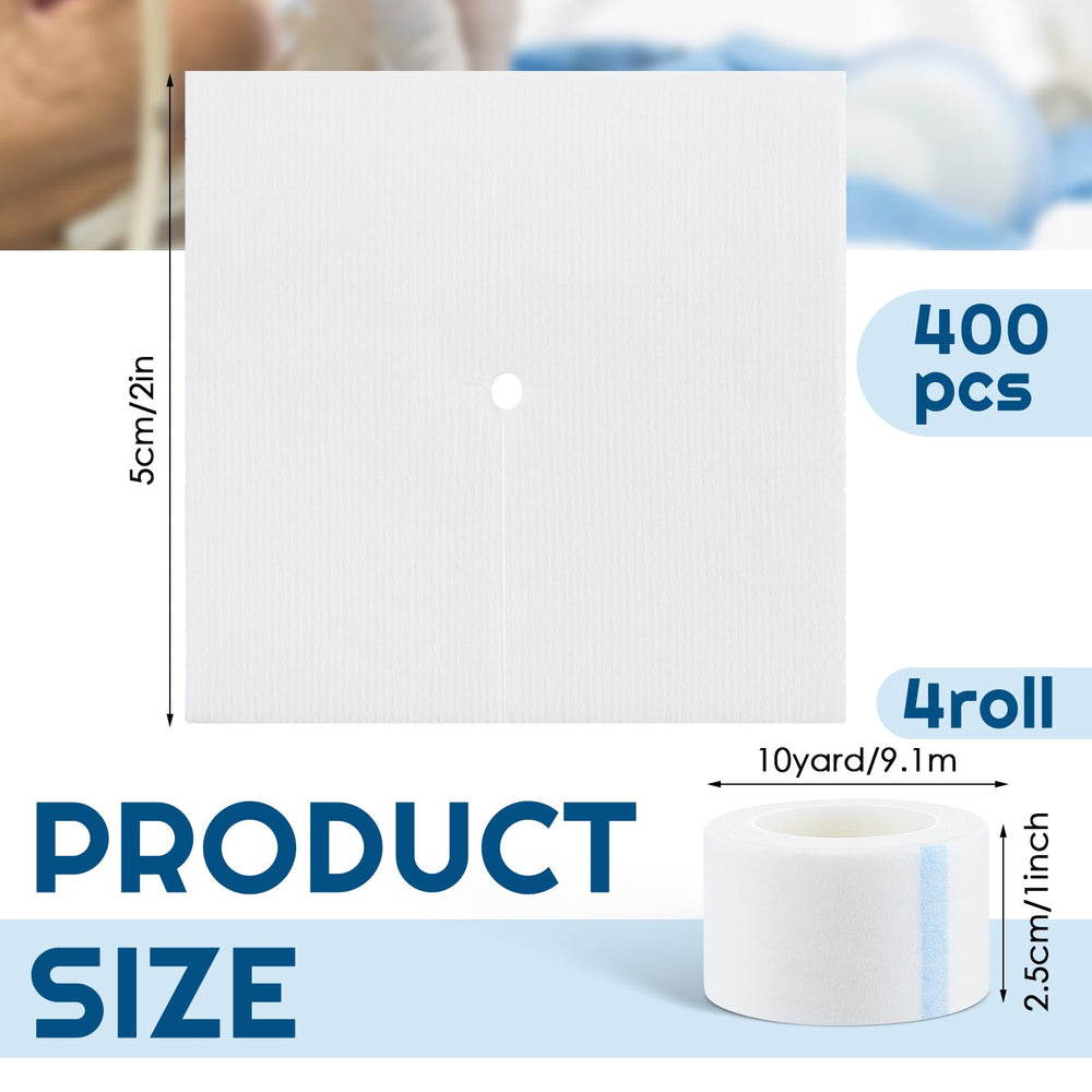 Timgle six-ply split drain sponge offers absorbent, practical dressing support.
