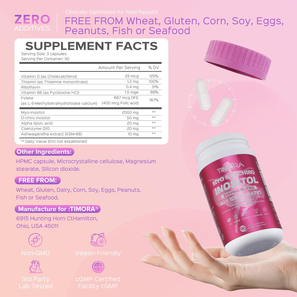 TIMORA label front highlights 40:1 ratio and ingredients