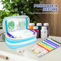 Timueetech BPA-free EVA pouches inside for non-toxic storage