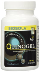 Tishcon QuinoGel ubiquinol softgel bottle designed for easy daily use.