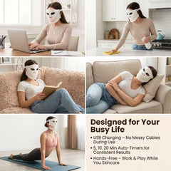 Tiyeaud eye protectors included for safe, focused treatment sessions.