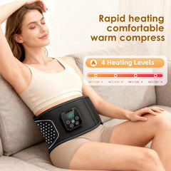 Tizwis heating pad provides three massage modes for targeted relief.