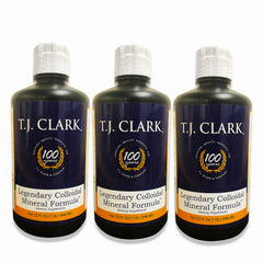 T.J. Clark Legendary Mineral bottle close-up for daily mineral support