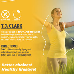 T.J. Clark Legendary label closeup reveals natural mineral formula details