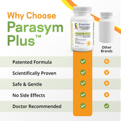 TJ Nutrition Parasym Plus capsules with lemons; may support gentle immune system responses.